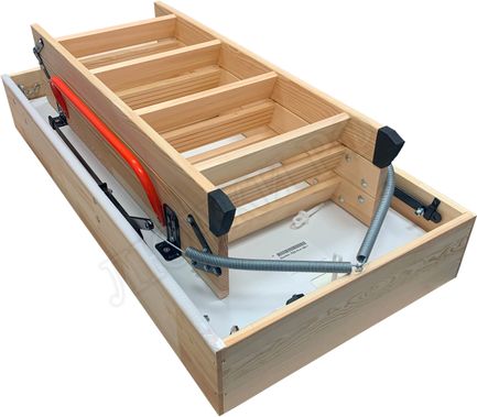 Чердачная лестница Oman Polar Led Glow Plus (с led подсветкой) 600*1200*3300 Чердачная лестница Oman Polar Led Glow Plus (с led подсветкой) 600*1200*3300