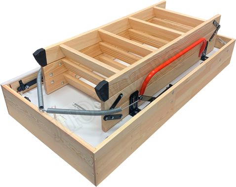 Чердачная лестница Oman Polar Led Glow Plus (с led подсветкой) 600*1200*3300 Чердачная лестница Oman Polar Led Glow Plus (с led подсветкой) 600*1200*3300