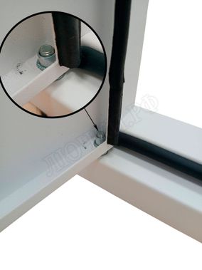 Люк сантехнический Элит усиленный 1 мм нажимной 2 створки Люк сантехнический Элит усиленный 1 мм нажимной 2 створки