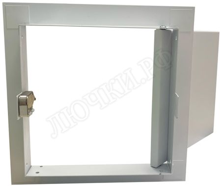 Сантехнический люк Комфорт, нажимной 200*400, RAL 9003 муар Сантехнический люк Комфорт, нажимной 200*400, RAL 9003 муар