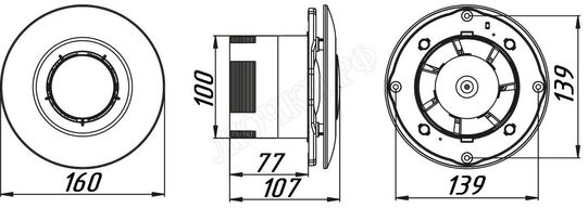 Вентилятор потолочный Awenta Sateo, WXS100T Вентилятор потолочный Awenta Sateo, WXS100T