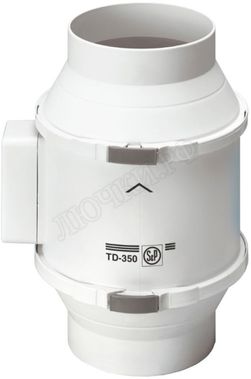 Вытяжной вентилятор канальный TD Mixvent TD250/100 T Вытяжной вентилятор канальный TD Mixvent TD250/100 T