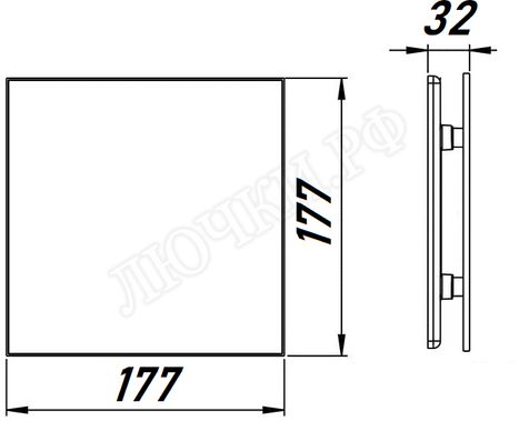 Вытяжной вентилятор Awenta System+, Silent, 125, KWS125, PI125, Под плитку, пластик Вытяжной вентилятор Awenta System+, Silent, 125, KWS125, PI125, Под плитку, пластик
