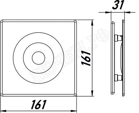 Вытяжной вентилятор Awenta System+, Silent, 100, KWS100, POS100, Серебро (сатин), пластик Вытяжной вентилятор Awenta System+, Silent, 100, KWS100, POS100, Серебро (сатин), пластик