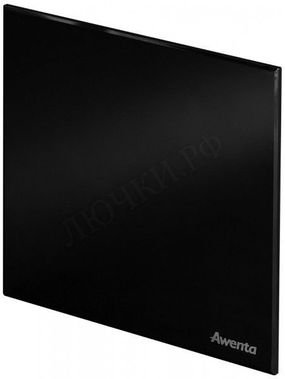 Вытяжной вентилятор Awenta System+, Silent, 100 KWS100W, Trax, PTCB100P, Чёрный глянцевый, пластик Вытяжной вентилятор Awenta System+, Silent, 100 KWS100W, Trax, PTCB100P, Чёрный глянцевый, пластик