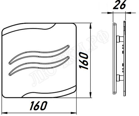 Вытяжной вентилятор Awenta System+, Silent, 100, KWS100, PSB100, Белый, пластик Вытяжной вентилятор Awenta System+, Silent, 100, KWS100, PSB100, Белый, пластик