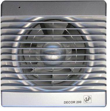 Вытяжной вентилятор Decor 200C SILVER Вытяжной вентилятор Decor 200C SILVER