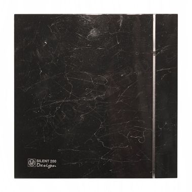 Вытяжной вентилятор SILENT-200 CZ MARBLE BLACK DESIGN-4C Вытяжной вентилятор SILENT-200 CZ MARBLE BLACK DESIGN-4C